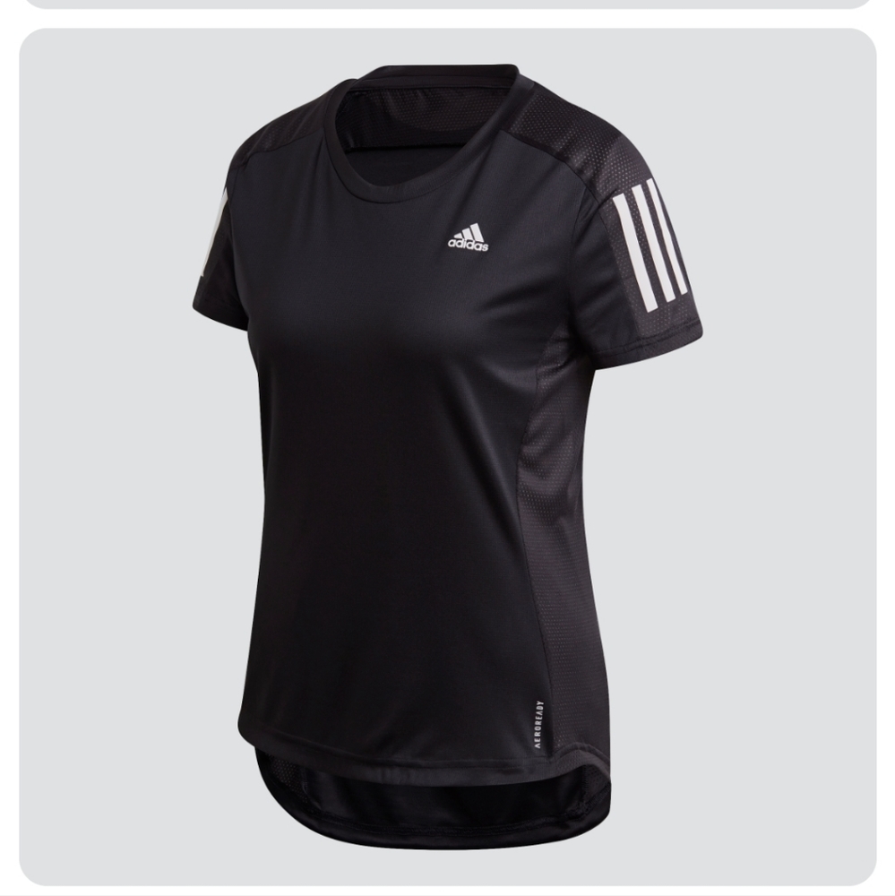 Adidas own the run tee